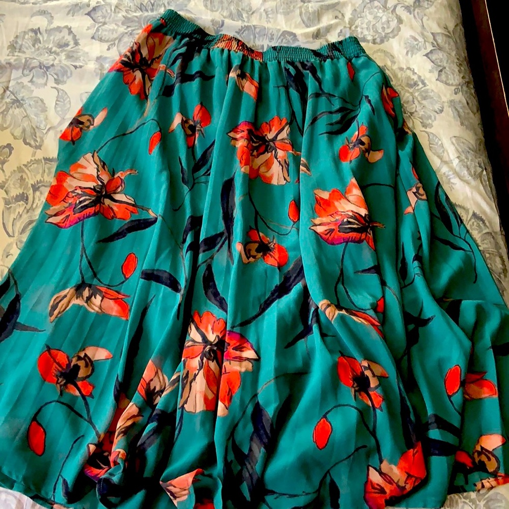 Target Floral Maxi Skirt